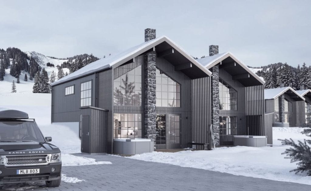 nybyggnad parhus are