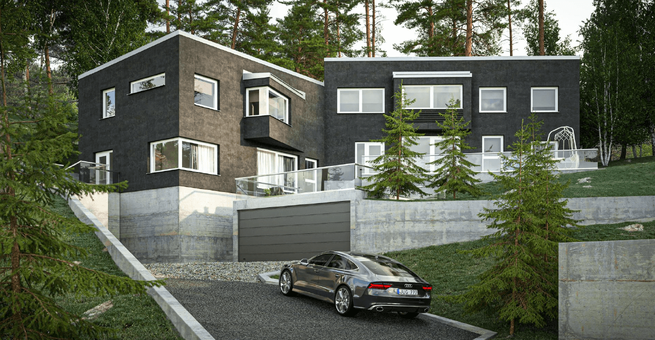 Nybyggnad parhus - Haninge