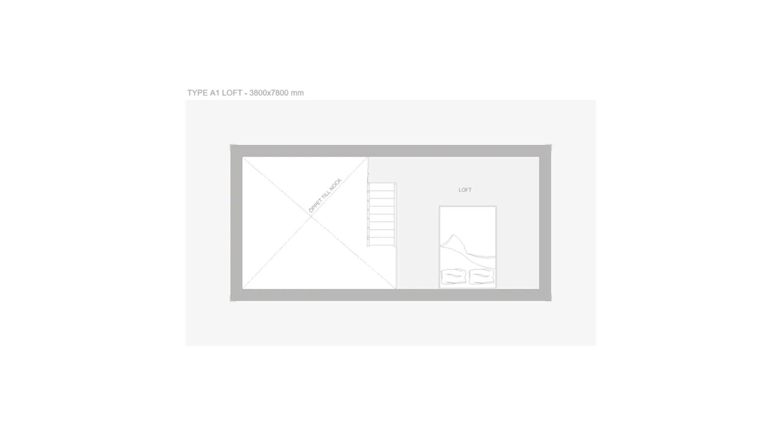 Ingrid 4 attefallshus malmo planritning loft.webp