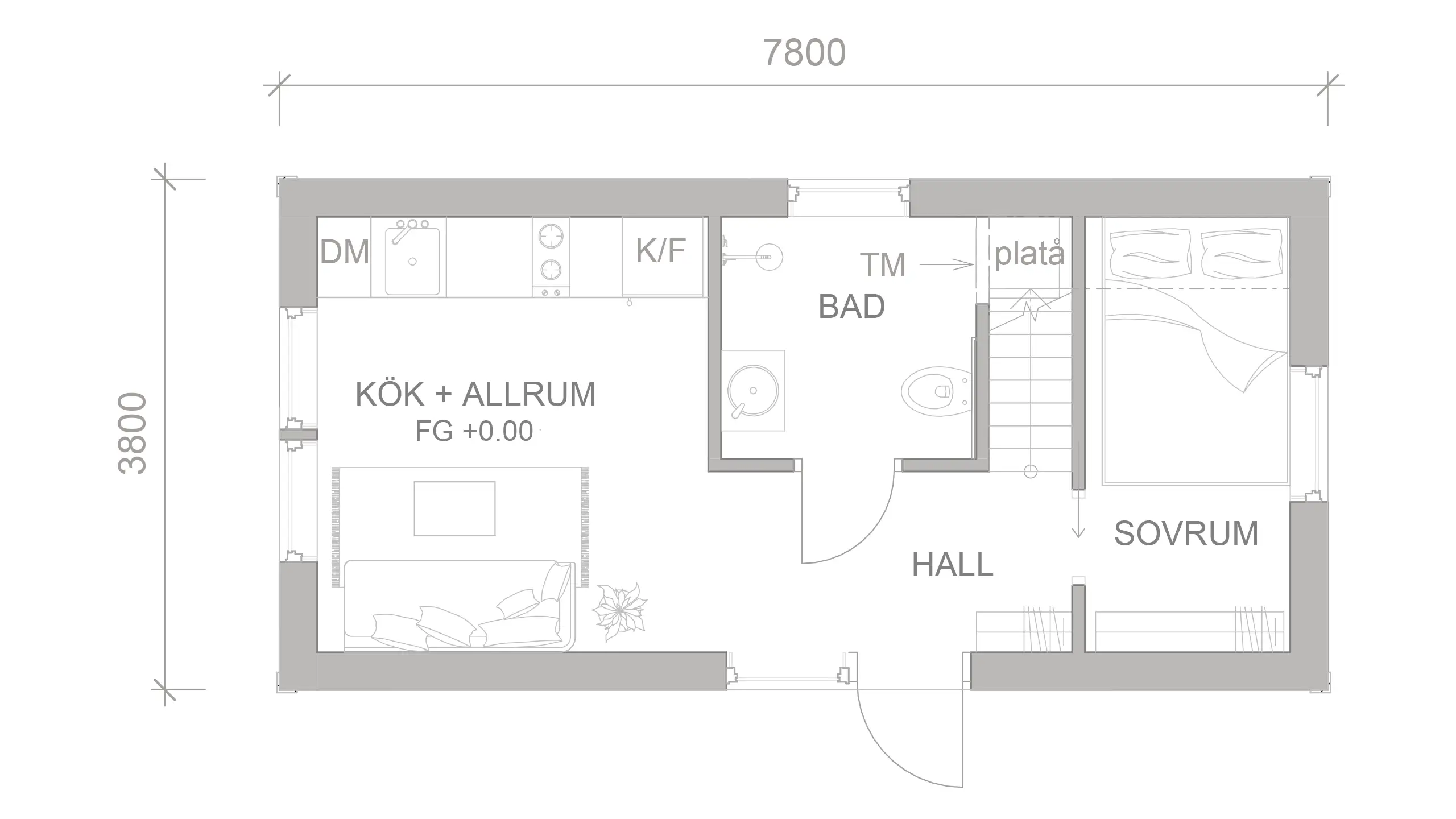 Saga 3 campingstugor halmstad planritning.webp