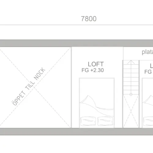 Alva 6 fjallstugor lapland planritning loft.webp