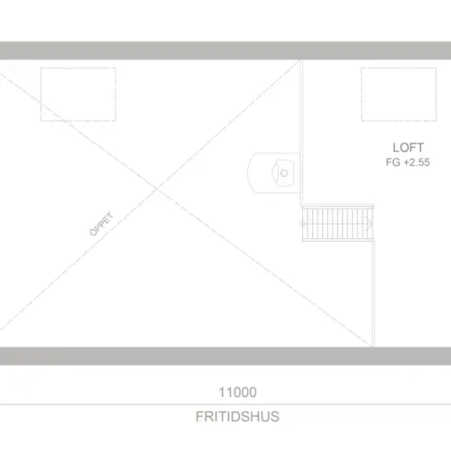 Hugo 6 Fritidshus Hugo loft