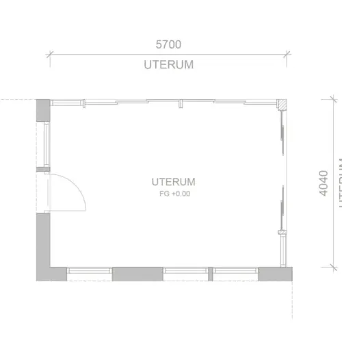 Uterum Sandhamn planritning
